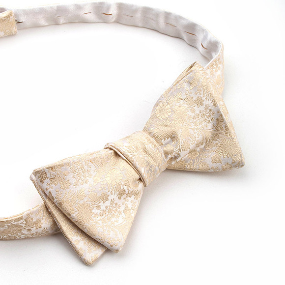 Penrose Tie Men Ivory - Picture 2 of 3